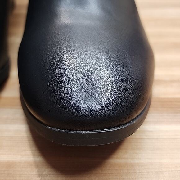 STYLE & CO WILEYY BLACK ANKLE ZIPPER BOOTIES SIZE 10 NWOB CUTE - Picture 5 of 16